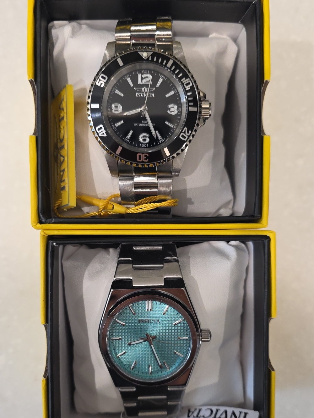 804. Pair Of Men's Invicta Watches